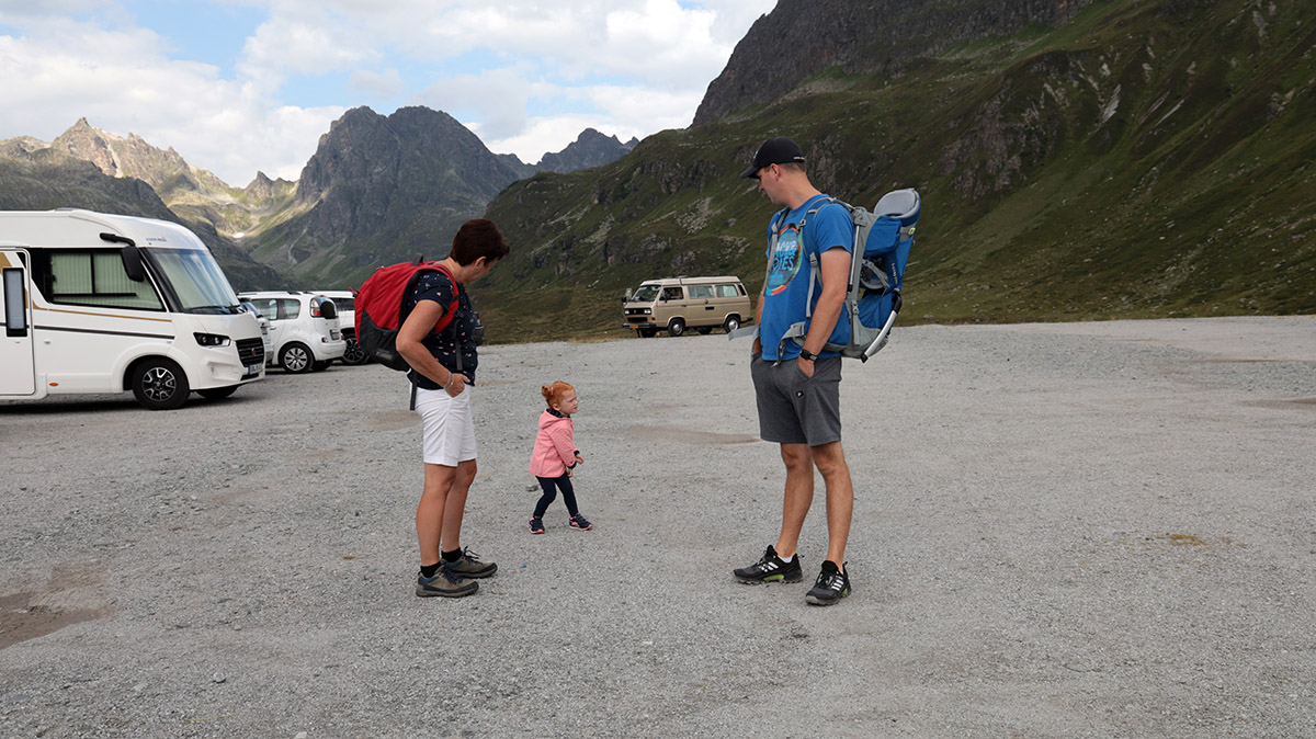 Gina Mom bij Silvretta